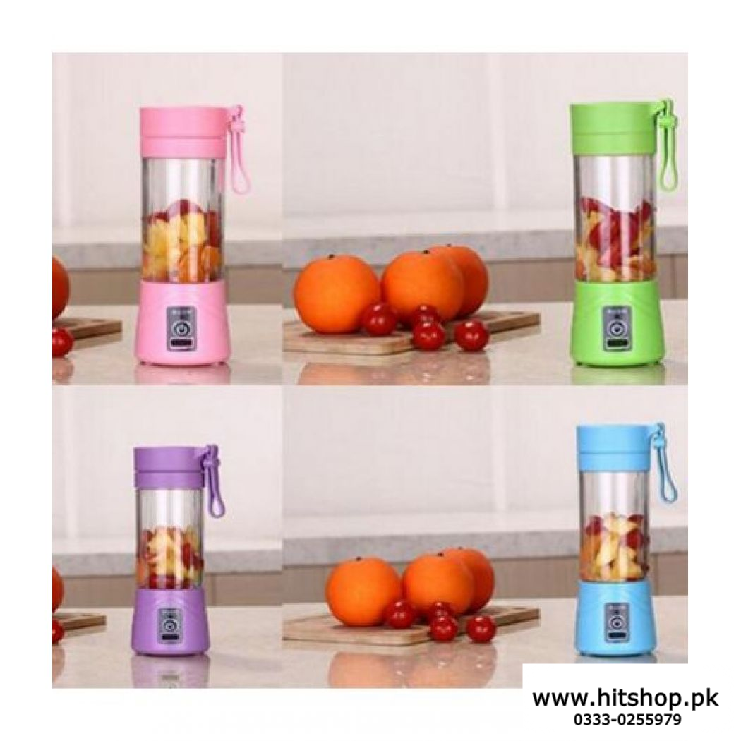 Portable USB Electric Rechargeable Fruit Juicer Smoothie Maker